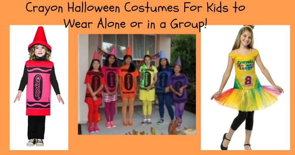 crayon halloween costumes for kids