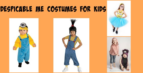 despicable me costumes kids