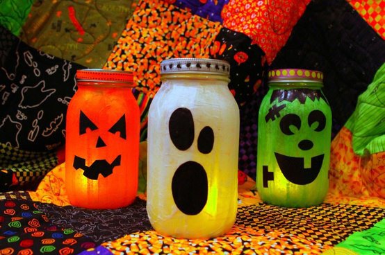 glow stick jar craft