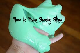 how to make spooky slime