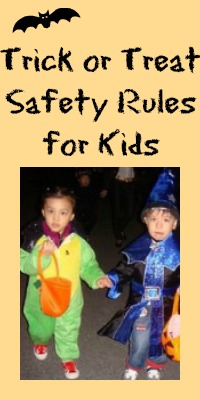 trick treat safety tips kids