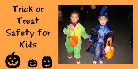 Trick or Treat Safety for kids