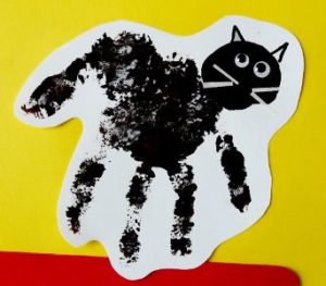 handprint cat
