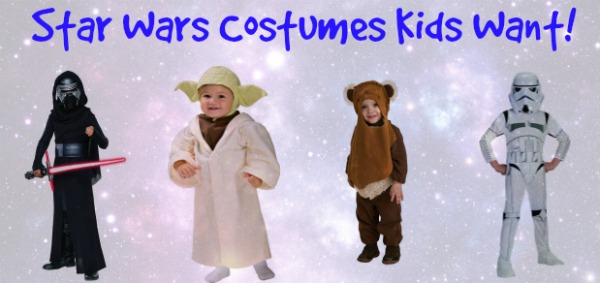 star wars costumes kids want