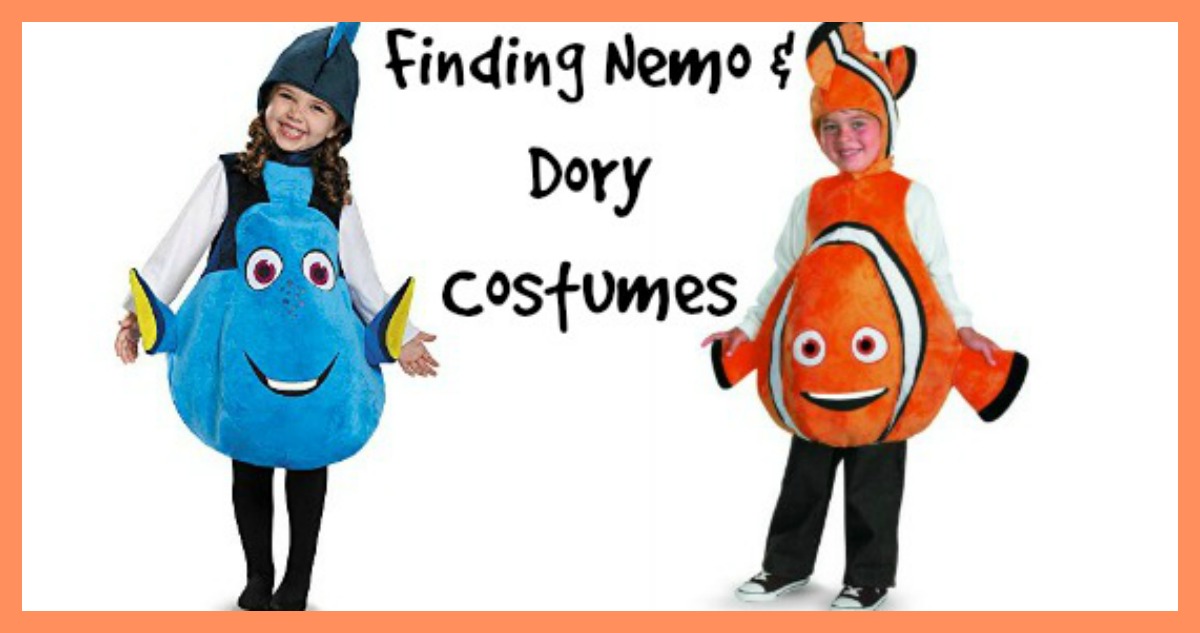 Disney Pixar Finding Dory Costume Size 4-6x Disguise Halloween