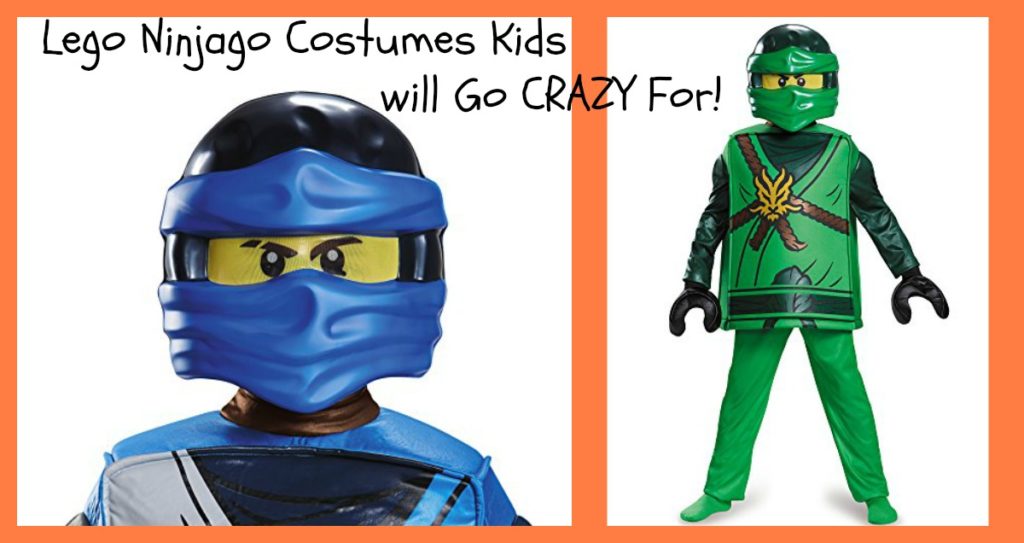 Check Out These Lego Ninjago Costumes Kids will Go CRAZY For!