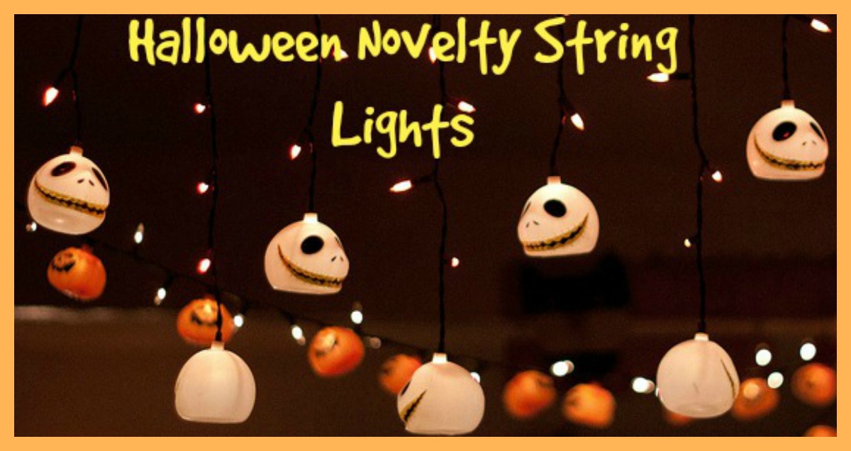 Halloween Novelty String Lights A Bright And Fun Halloween Decoration