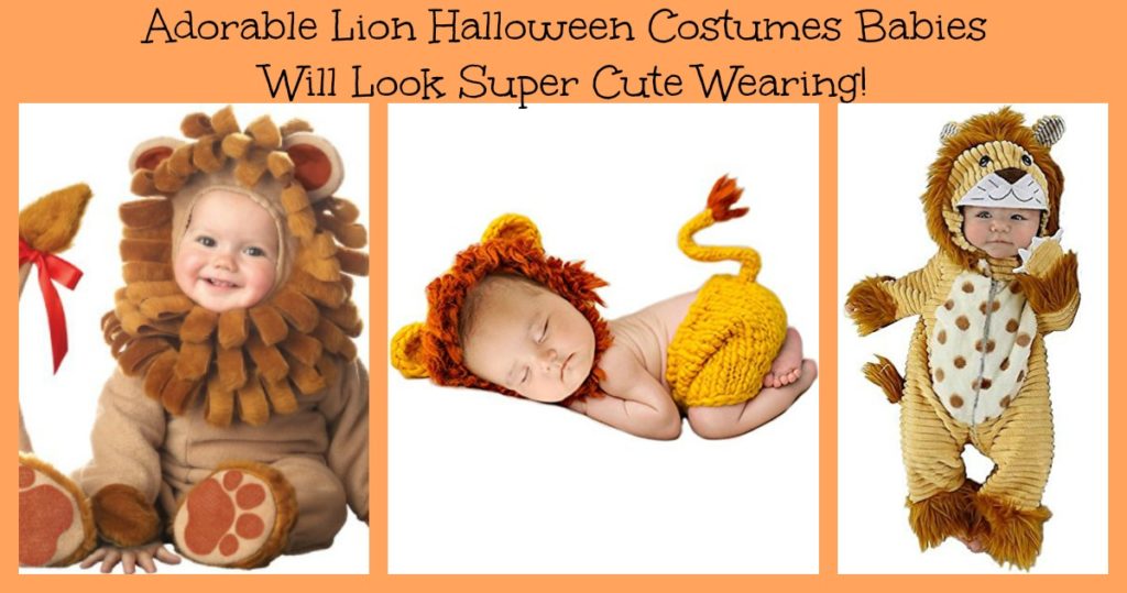 lion halloween costumes babies