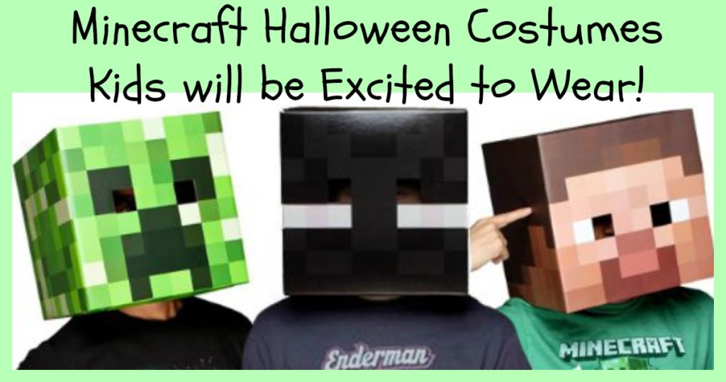 minecraft halloween costumes kids